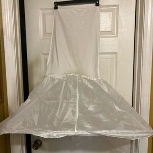 Cancan White Hoop Skirt